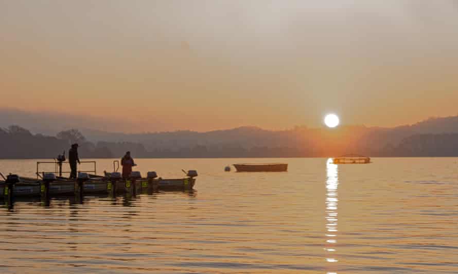 Chew Valley lake near Bristol.