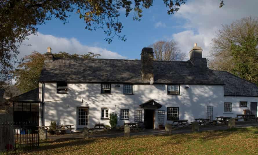 15th century Royal Oak Inn Meavy Dartmoor National Park