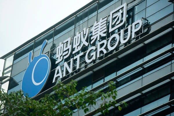 The headquarters of Ant Group in Hangzhou, China. The company was one of nearly three dozen ordered to ensure compliance with China’s antimonopoly rules.