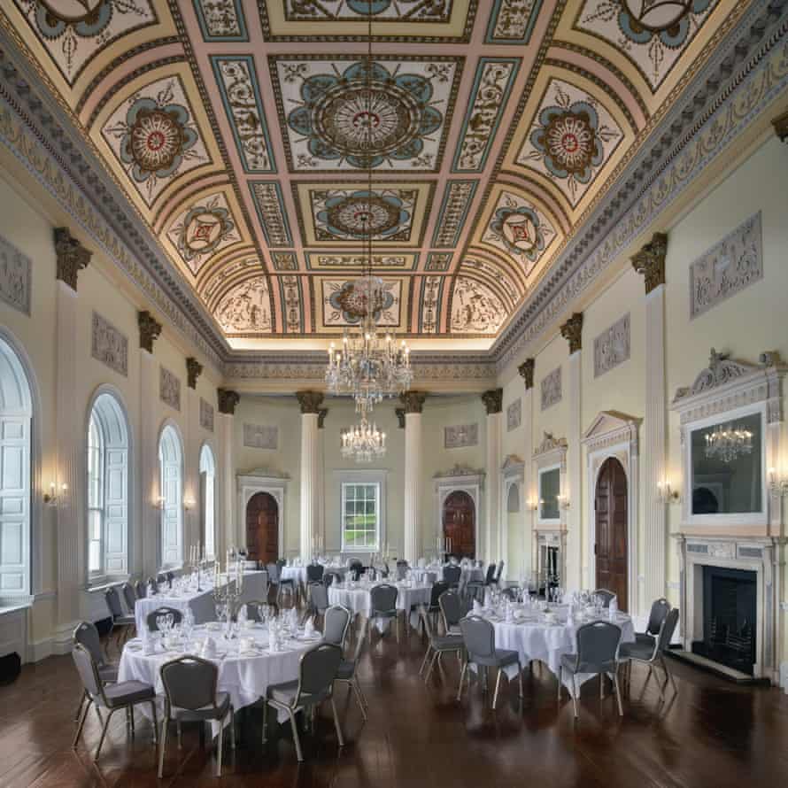 Buxton Crescent’s Assembly Rooms, UK.