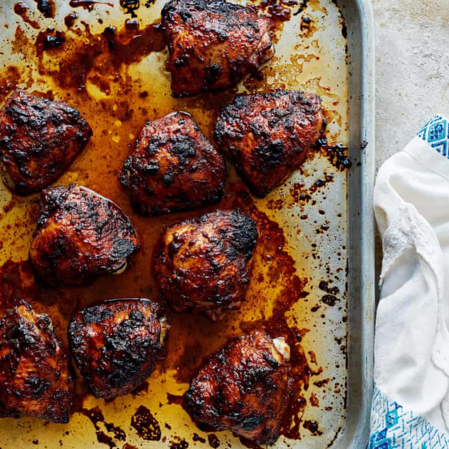 Pomegranate and sumac chicken