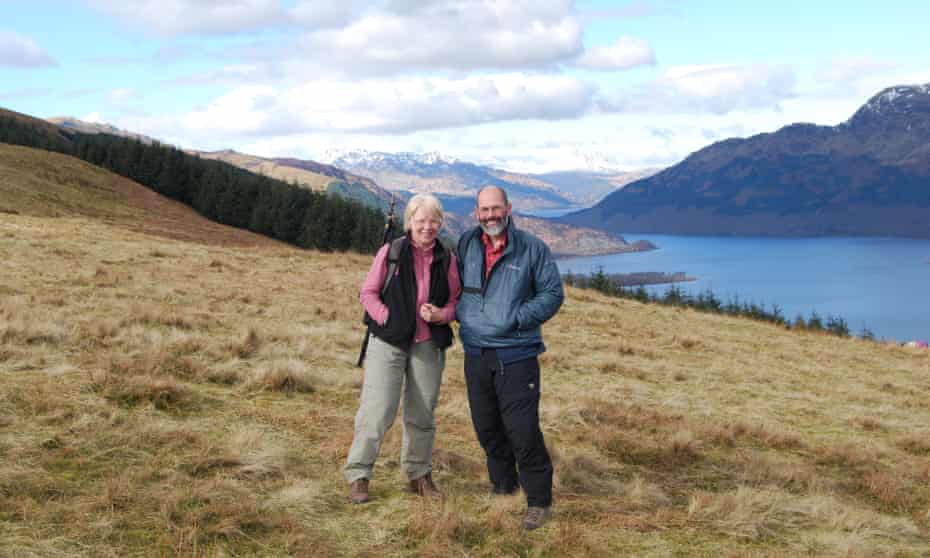 Guides John and Anne Urquhart.