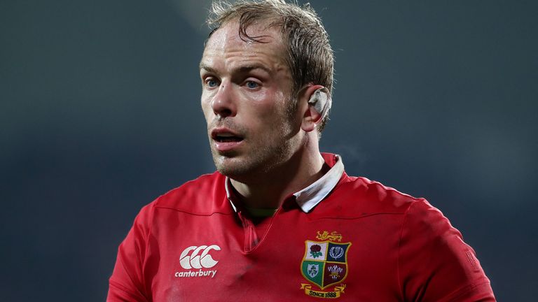 Alun Wyn Jones is a contender to captain the British and Irish Lions