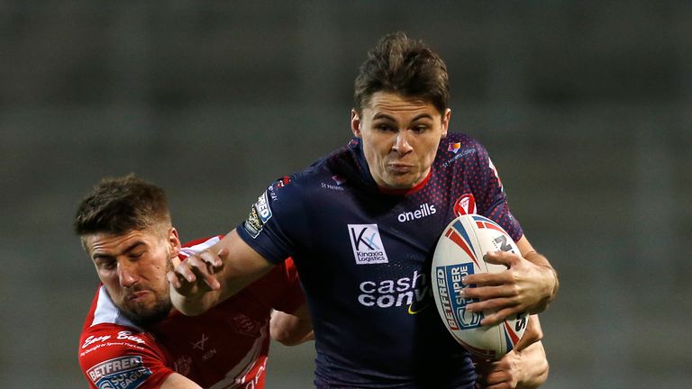  St Helens' Jack Welsby in action