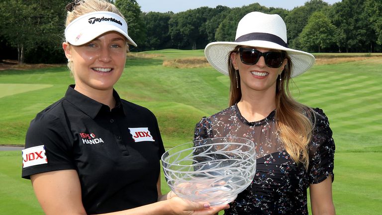 Charley Hull won the Rose Ladies Series Order of Merit in 2020