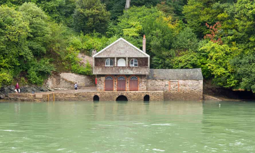 The Boathouse of Agatha Christies’ home Greenway House