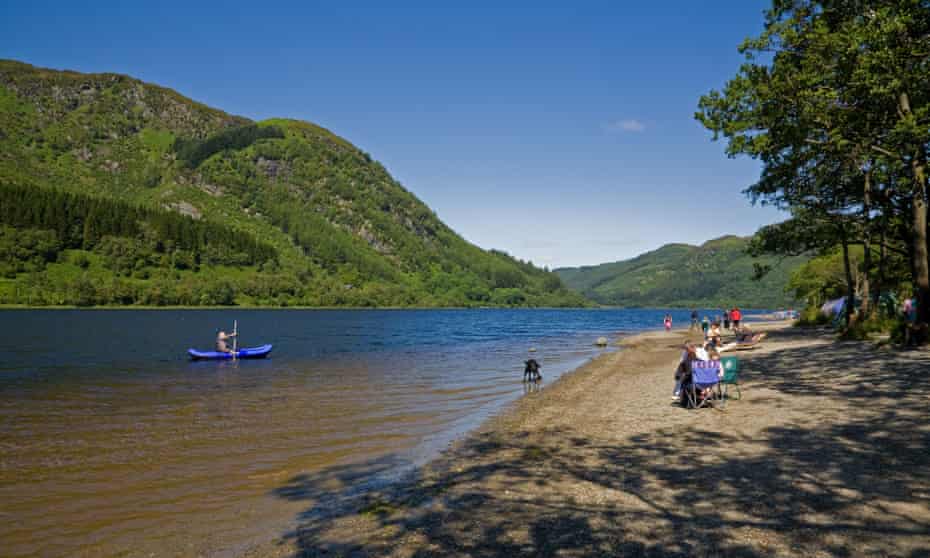 Watersports on Loch Earn