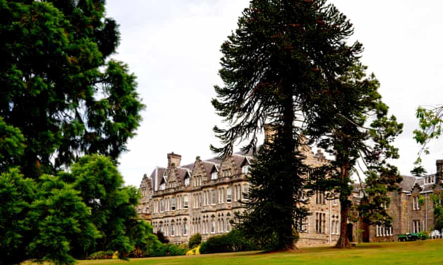 The grand Ashdown Park Hotel in Ashdown Forest