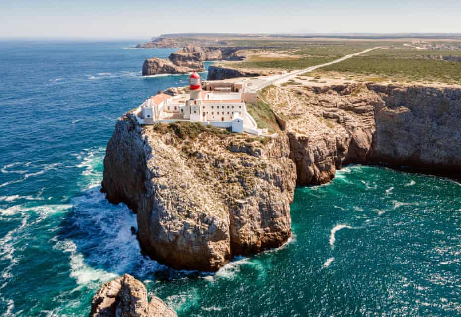 Cabo de São Vicente near Sagres, Algarve, Portugal