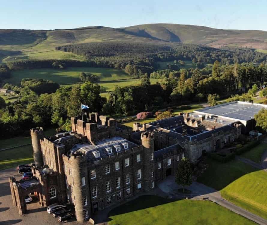 Stobo Castle Landscape