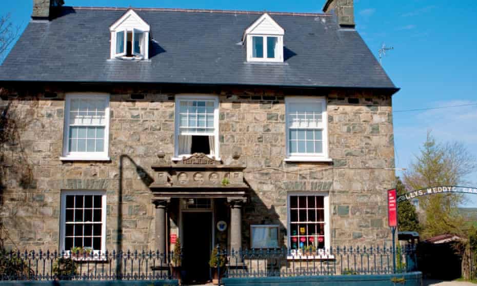 Exterior of Llys Meddyg, Newport, Wales, UK.