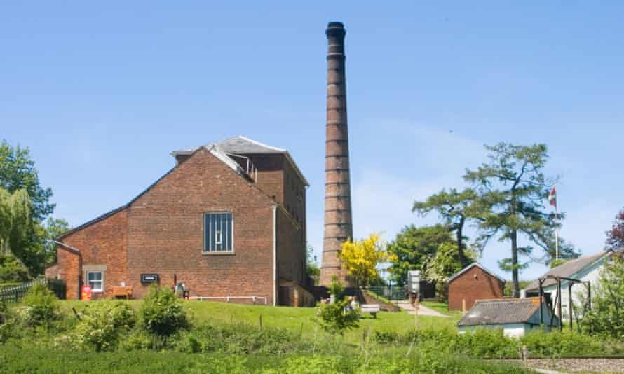 The pump house at Crofton Beam Engines, Kennet and Avon Canal.