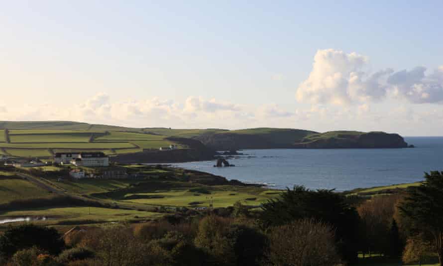 Family fun: Thurlestone in Devon.