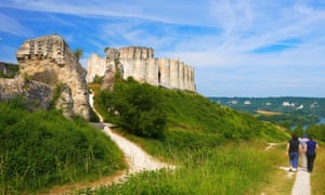 Château Gaillard, built under the command of Richard the Lionheart, overlooking the Seine.