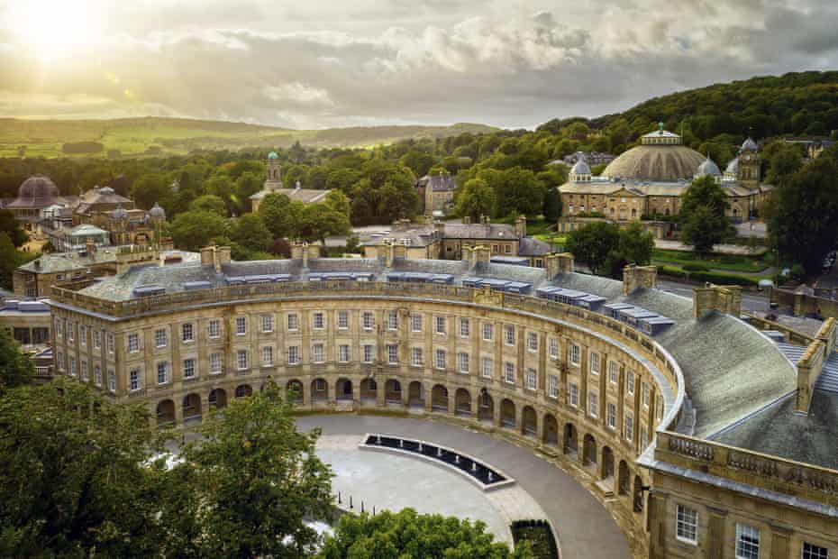 The Crescent, Buxton in Derbyshire