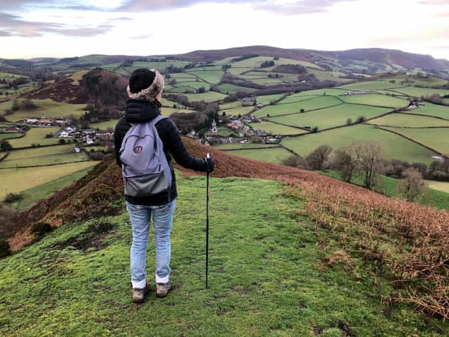 Writer Jane Dunford on her Nordic walking trip in Herefordshire, UK.