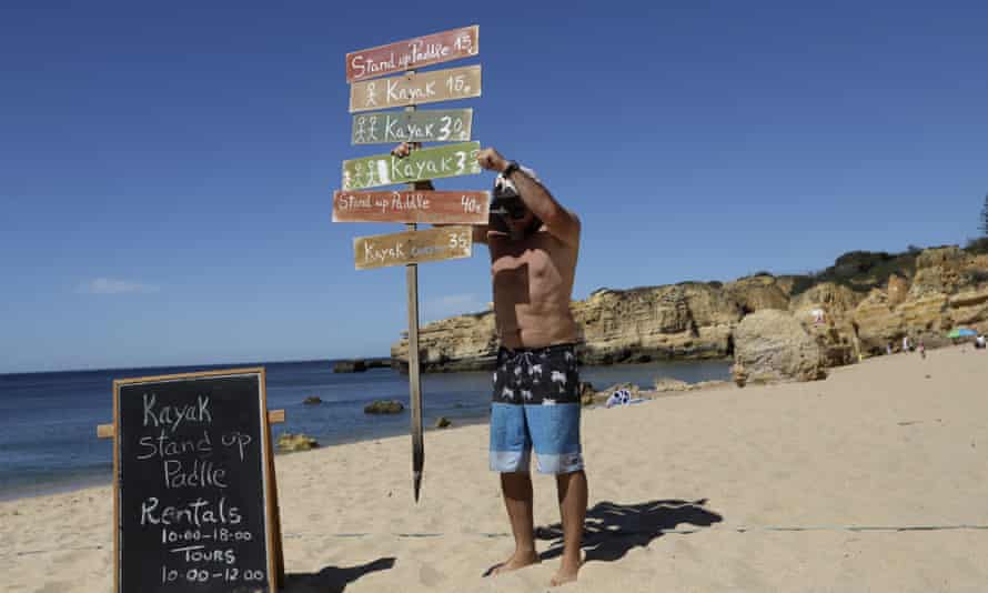 Sao Rafael beach, Albufeira, Algarve, Portugal