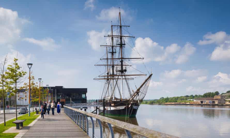 Dunbrody Famine Ship, New Ross, County Wexford, Ireland.