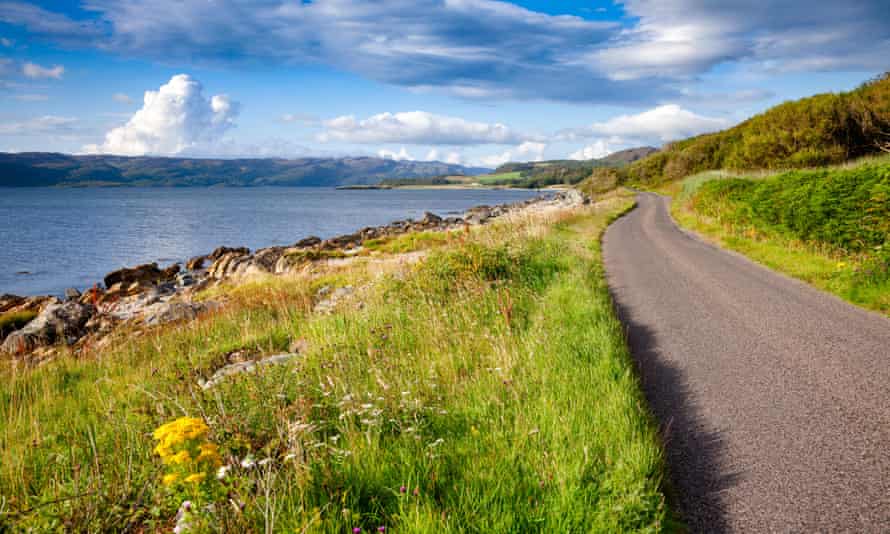 Loch Caolisport on the Kintyre peninsula.