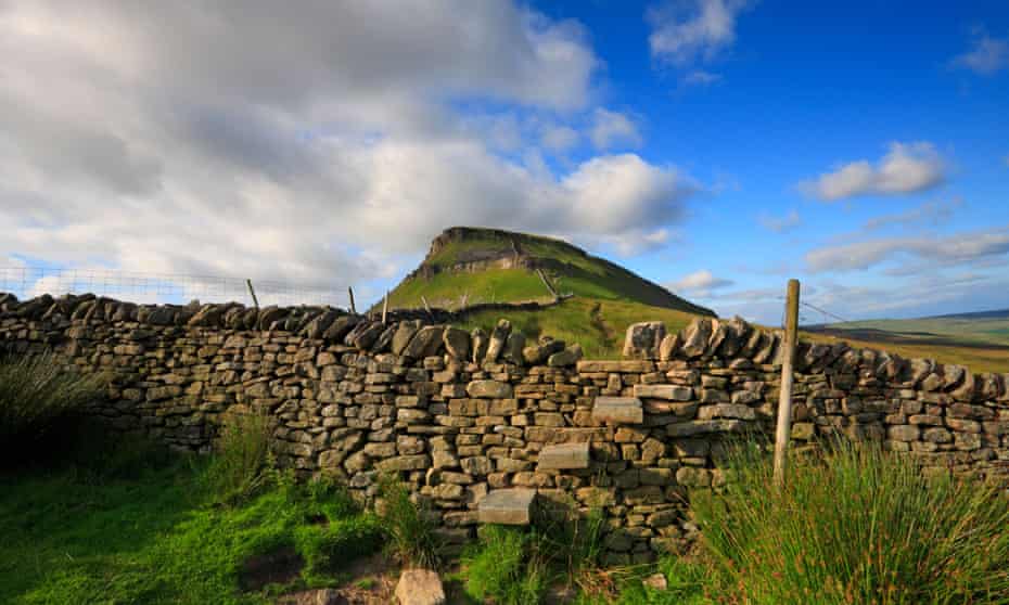 A stile near Pen-y-ghent, North Yorkshire, on the Pennine Way.