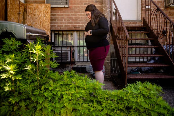 Miriam Leah Zisman, who is expecting her first child, was discouraged from getting vaccinated by the conversations in her Orthodox Jewish community.