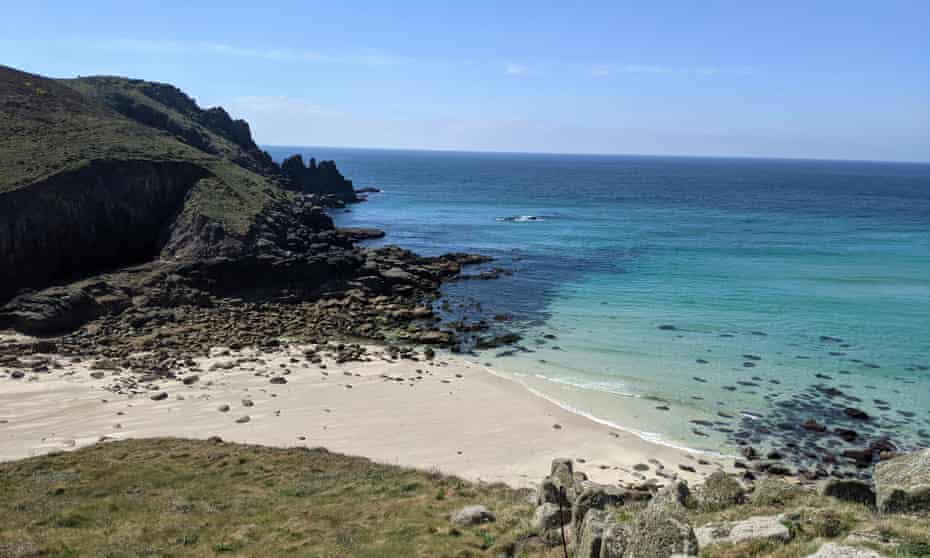 Nanjizal, also known as Mill Bay, to the south-east of Land’s End.