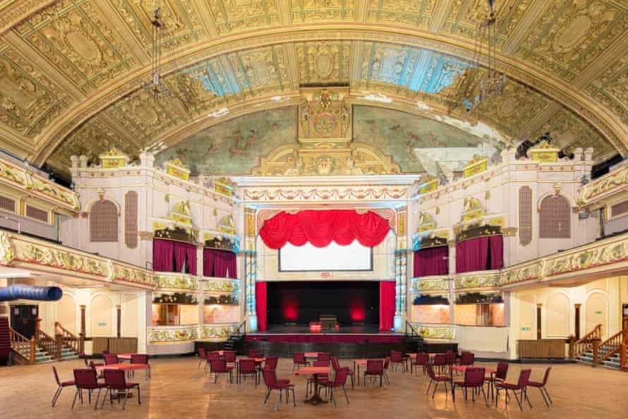 Morecambe’s Grade II-listed Winter Gardensis being restored.