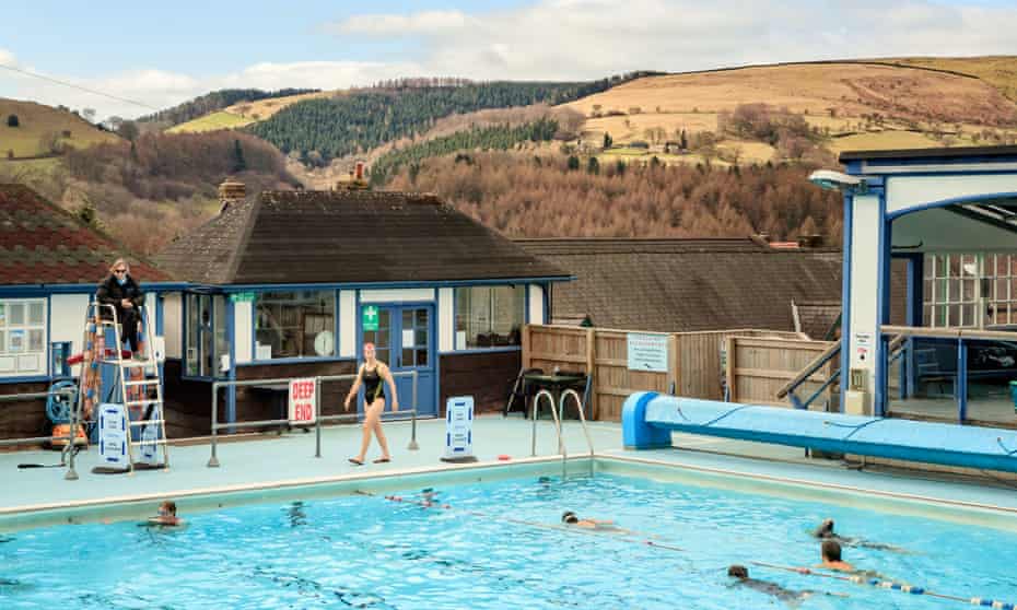 Hathersage lido, Derbyshire.