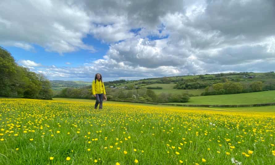 On the path to Merbach Hill.