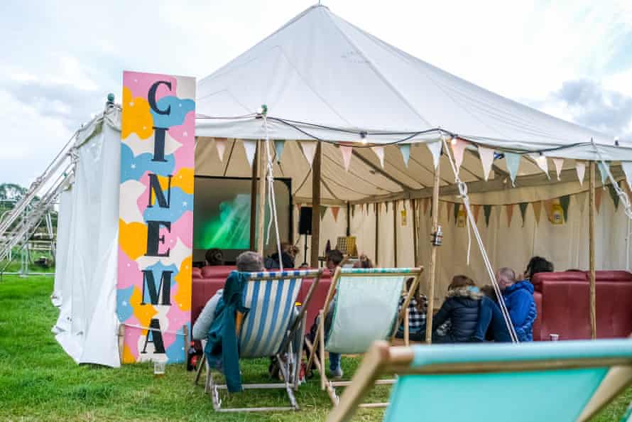 Starry Meadow cinema tent