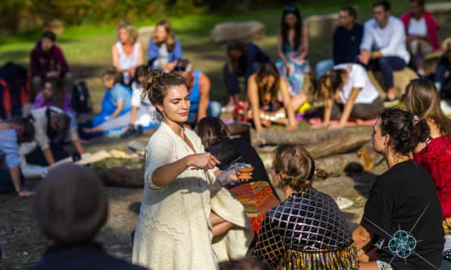 A ‘cocoa ceremony’ at Wonderment.