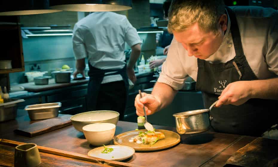 ‘Award-winning restaurant’: Forest Side, Cumbria.