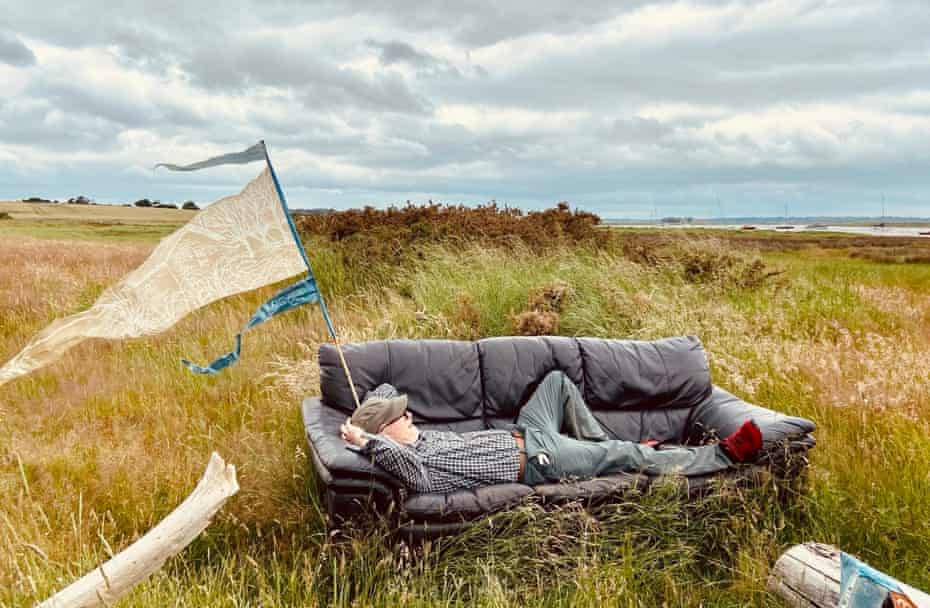 The writer has a rest on a random discovery – a rather handy sofa on the Suffolk coast.