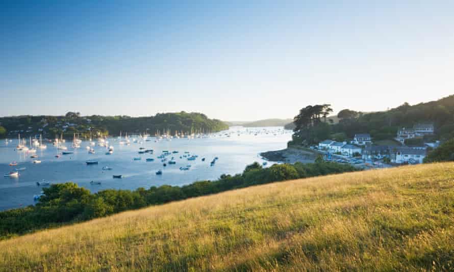 Helford River at Helford Passage. Cornwall. England. UK.