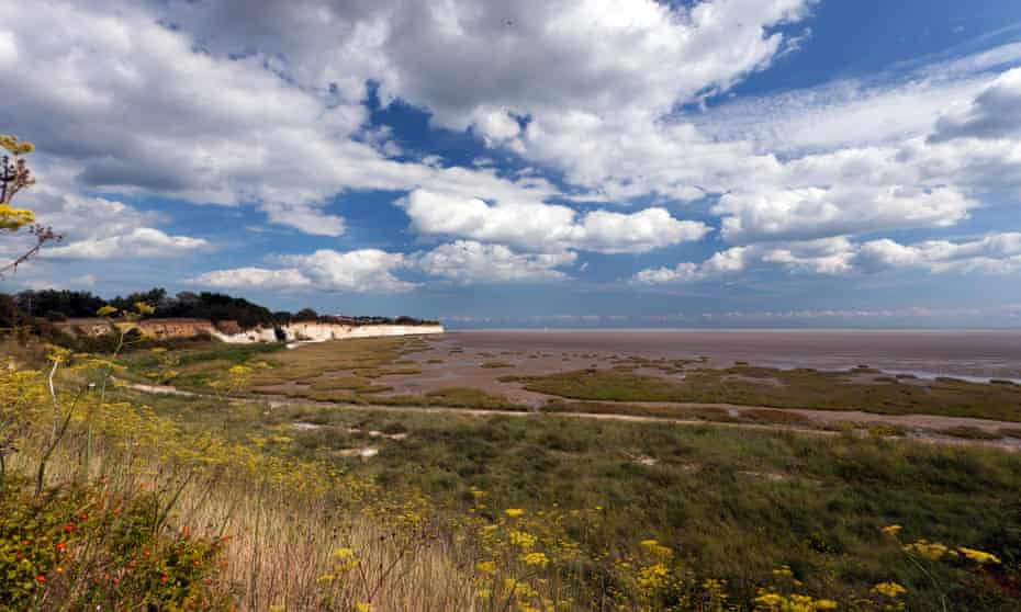 Pegwell Bay nature reserve.