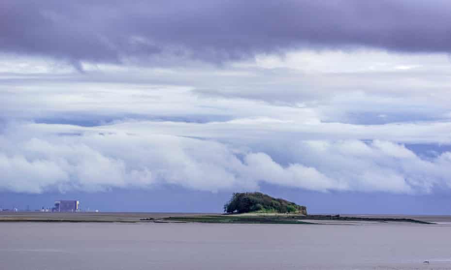 Chapel Island in Morecambe Bay.