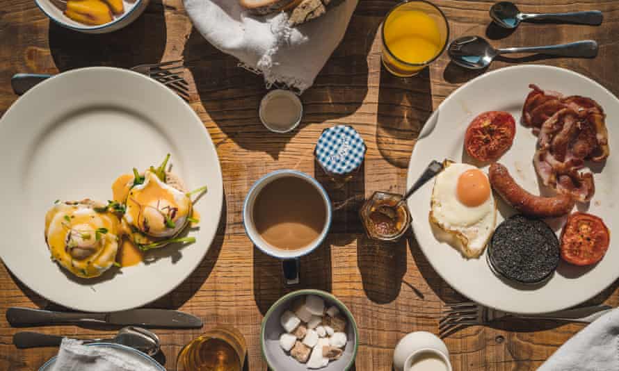 Hearty breakfasts at the Hame Hotel in Dunvegan