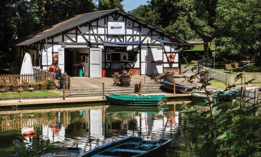 Central Cross Cafe in Pittville Park, Cheltenham.