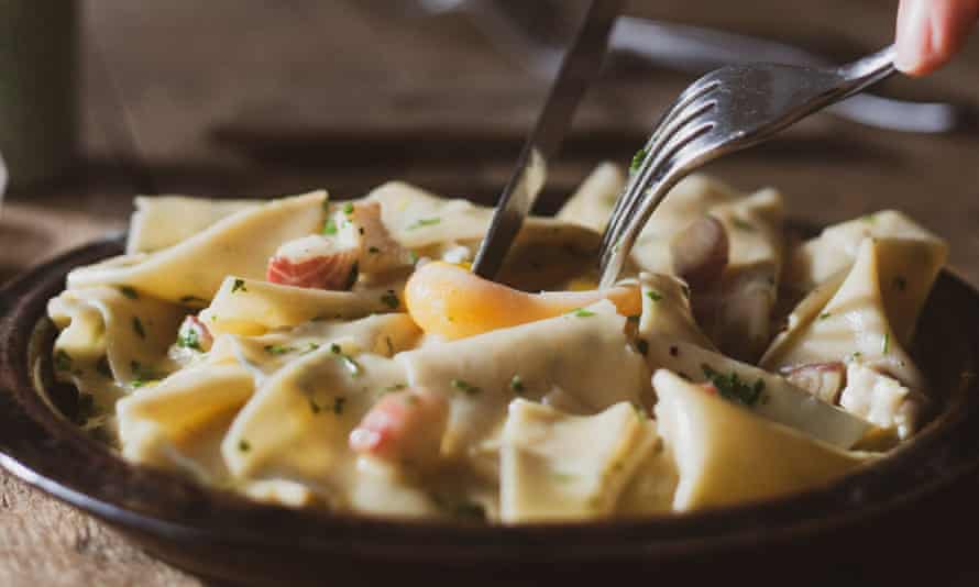 House-made agnolotti at Glebe House