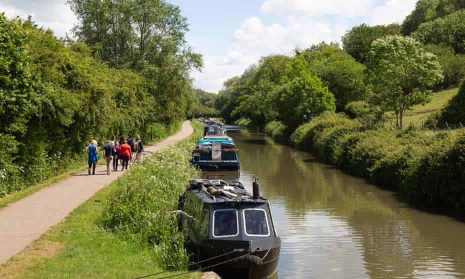 The Kennet &amp; Avon canal near Bradford on Avon.