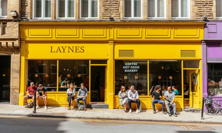 Laynes yellow exterior