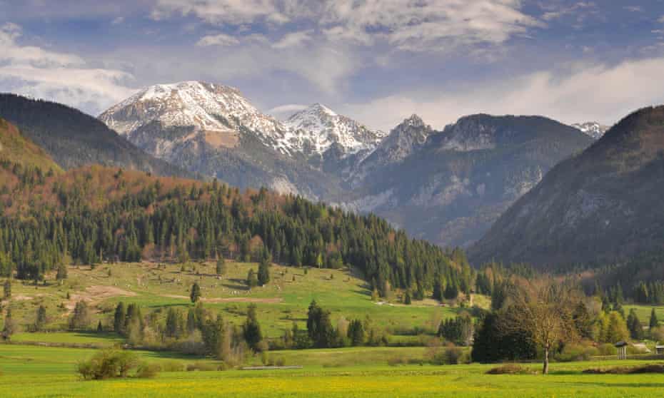 Triglav national park, near Stara Fužina, Slovenia.