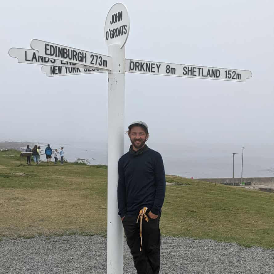 Journey’s end at John o’Groats