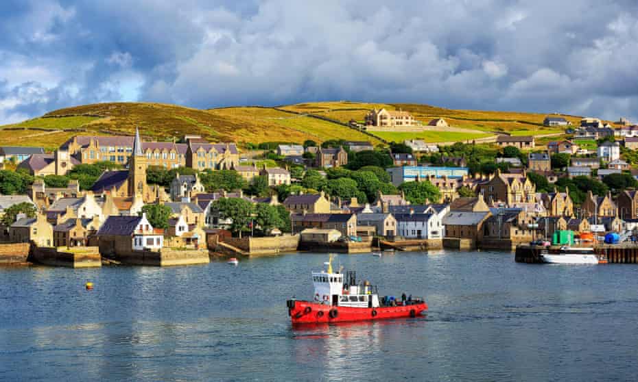 The harbour at Stromness.