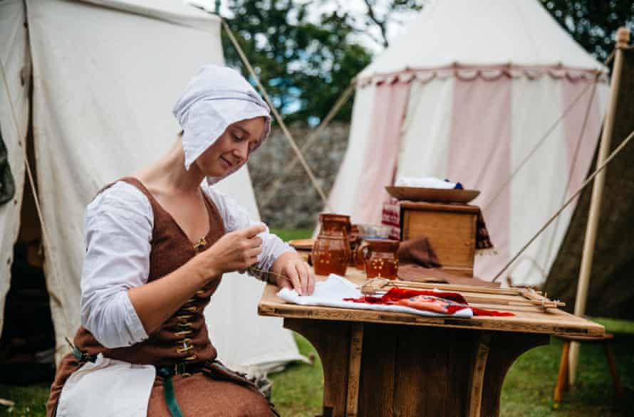 Dover Castle medieval re-enactment