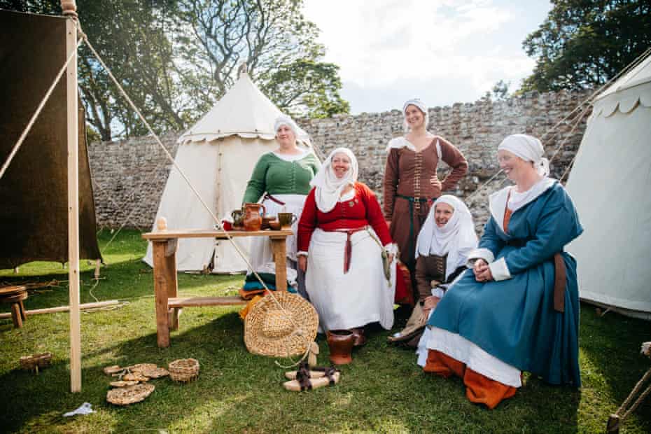 Pelican in her Piety Reenactment group, Dover Castle