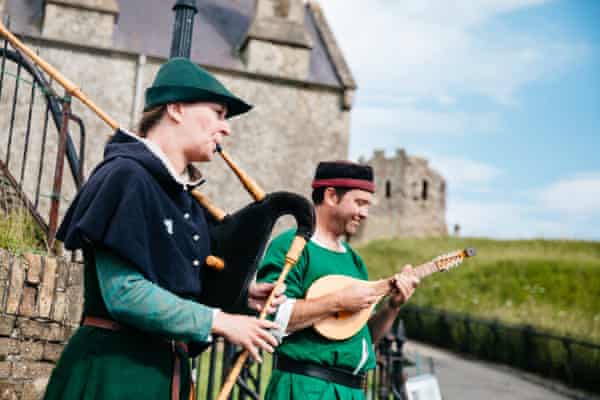 Musicians at Dover Castle