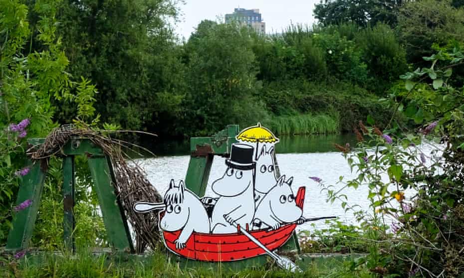 Moomin Trail, Walthamstow Wetlands.