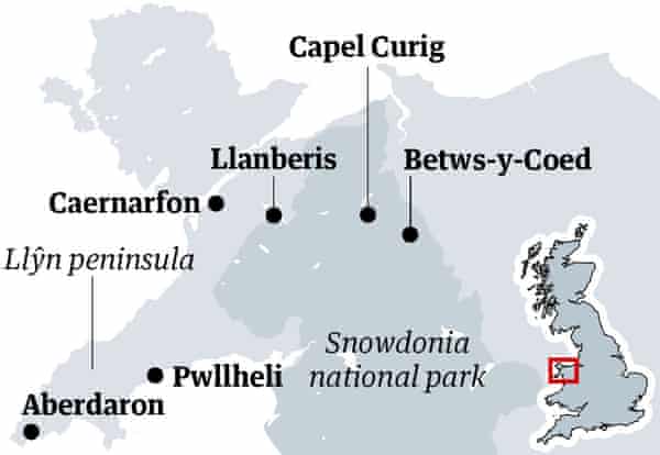 Wales map