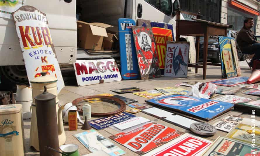 Flea market in Amiens